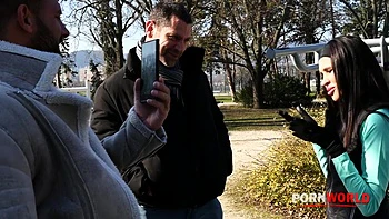 Fitness Chick Alyssa Bounty Takes Back Two Playful Rogues For DP Threesome GP2706