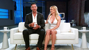 Danielle Renae's big black cock interracial bukkake