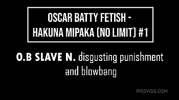 Hakuna Mipaka #1 - Blowbang : Young Brazilian Disgusting Punishment