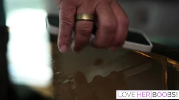 Ebony dirt with squeaky goddess from Love Her Boobs