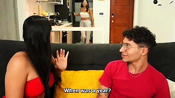 Thiago Lopez gets a lesson from Lina Henao in some greatest