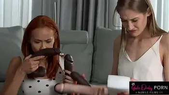 Lesbian Dildo Threesome With Petite Babes Amira Adara, Tiffany Tatum and Veronica Leal S3:E9