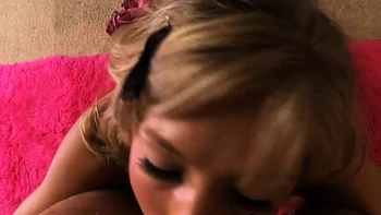 Young light haired fuckslut leaps on her stepdad's massive