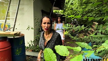 Denis Marti and Lola Danger enjoy passionate sex in the open air