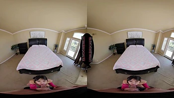 Petite Brunette Cowgirl Fucks Hard, Comes Again