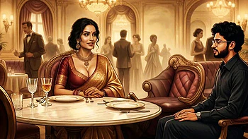 Handsome Indian Guy Doggystyle Fuck with Big Ass Aunty - Anal & Blowjob