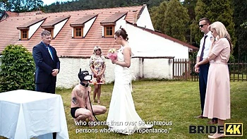 Thrilled lass's masked scene