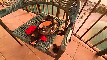 Waikiki Hotel Sex with British GILF in Stockings & Suspenders - Slow Motion Shower Fuck