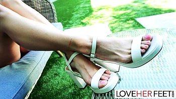 Cute trailer with appealing Hailey Rose from Love Her Feet