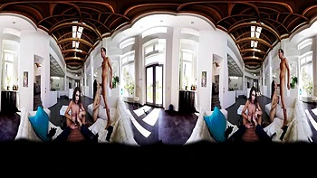 Blonde Amateur Sucks and Fucks in VR
