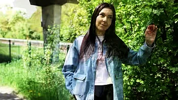 GERMAN SCOUT - Fit Slim Teen Pick Up for Hard Casting Fuck