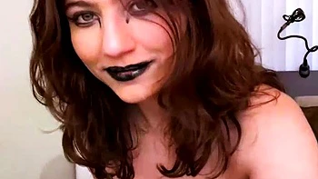 Chubby Brunette Big Boobs Dildo Masturbation