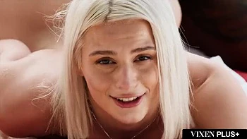 Naughty Blonde Christy White Takes Jason Luv's Big Black Cock - Blowjob & Doggystyle