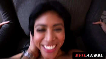 Gorgeous Asian Babe Ember Snows Wet Snatch Screwed