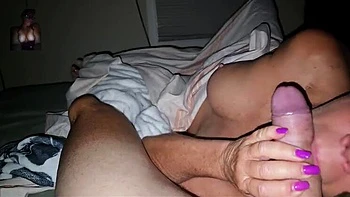 Solrac Orecul Evening Blowjob & Cum Swallowing - Face Fuck & Moaning