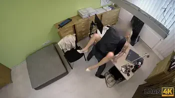 LOAN4K. Hot MILF craves money so lender hurries to help her for sex