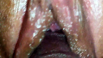 German Babe Gets Handjob Close-Up