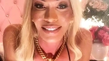 Glam Mia Isabella Close Up With TS Friend