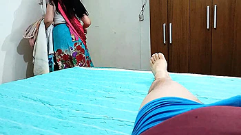 Indian Stepmom Kelly Enters Step Son's Room For Wild Taboo Sex - Desi MILF & Step Son Fuck