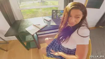 GROUNDED: My slutty stepdaughter was caught being naughty again