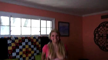 Little Taylor lays back for dick