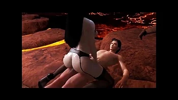 3D Hentai Goddess with Curves - Uncensored Anime Sex & Big Ass Doggy