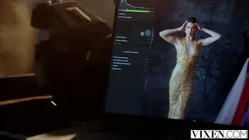 VIXEN Fashion model Kylie inspires designer in every way