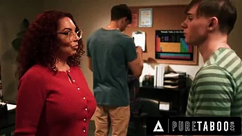 Kiki Daire Spitroasted by Students - Teacher Blackmailed for Affair - Big Tits MILF DP