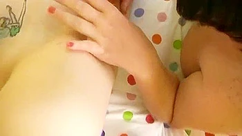 Red Teen 18+ Woman Touches And Licks Her Lesbian Friend