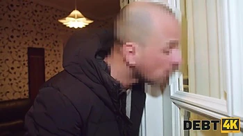 Russian Teen 18+ Harlots Caught A Collector And Milked His Load. Compilation Of Russian Debtors