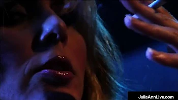 Busty Italian MILF Julia and Lisa Masturbate Hot