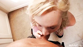 Boss fucks my tight pussy and medium tits