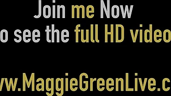 Maggie Green featuring Ralph Long and Maggie Green's sextoy sex