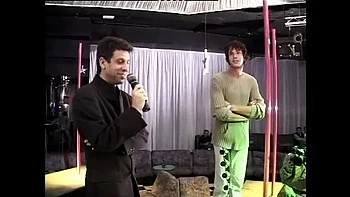 Blonde Brunette Threesome Facial with Titus Steel - Greedy Orgy in HD