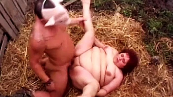 BBw Granny Piggy: Blowjob, Doggy  Missonary Porn