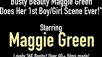 Watch fine-looking Maggie Green's clip