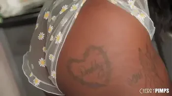 Big Tits Ebony Beauty Daizy Cooper Seduces Troy Francicso Into Rimming Her Ass and Pussy Licking Before Fucking