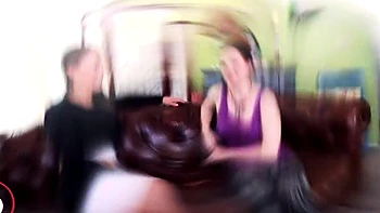Brunette Milf Gives Deep Blowjob Before Doggy Fuck