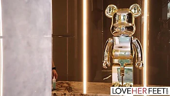 Kylie fodendo com fetiche em pés