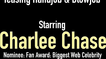 Charlee Chase and Mom's POV Handjob