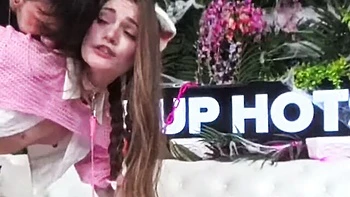 Nade Nasty and Juniper fuck sloppy with face blowjobs