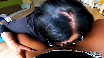 Madrasta infiel folla BBC y traga leche - Ashley Cumstar