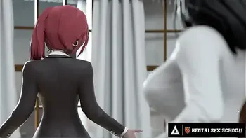 HENTAI SEX UNIVERSITY - Perfect Tits Futanari Babe CREAMPIES Hentai MILF Principal!