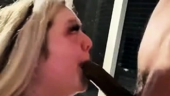 Blonde Amateur Gets Hardcore Interracial Ass Fuck
