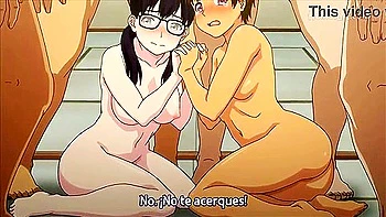 Professora e alunas fodidas e gozadas por dentro