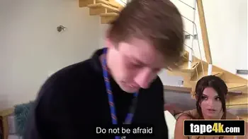 Watching His Gorgeous Wife Fuck a Stranger To Get Him a New Job - Taylee Wood