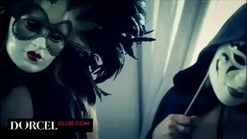 Astonishing orgy in a castle