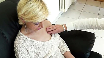 Baby girl licks feet and swallows piss in kinky backstage sex