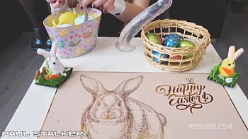 Orgia molhada de Páscoa com Alice Maze e Anita Blanche