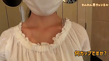 Adolescente asiática en casting japonés amateur POV